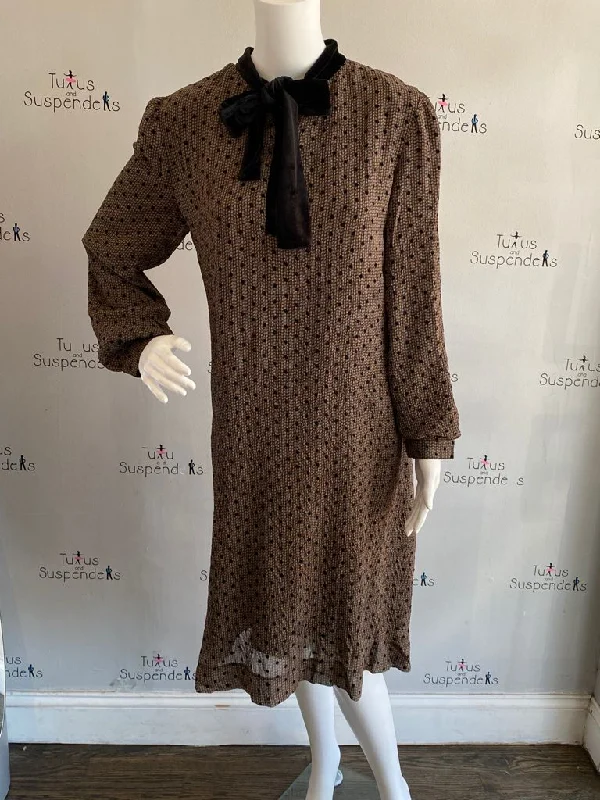 Velvet Dot Dress FW2127 Tunics Sophisticated sleek