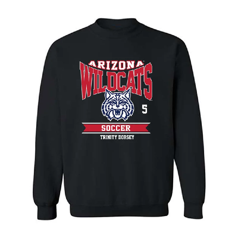 Arizona - NCAA Women's Soccer : Trinity Dorsey - Classic Fashion Shersey Crewneck Sweatshirt Hoodie with Hem Ribbing Snug Secure
