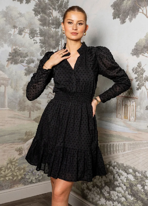 Billie Dress Day Black Tunics Sophisticated sleek