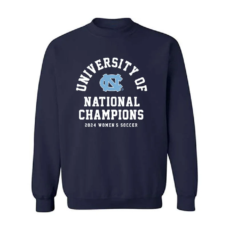 UNC - NCAA Women's Soccer : Hannah Johann - Champs Classic Shersey Crewneck Sweatshirt Hoodie with Pocket Utility Practical