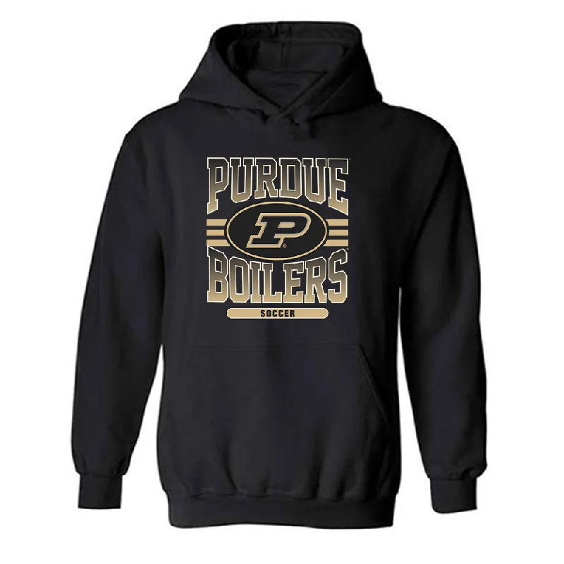 Purdue - NCAA Women's Soccer : Stephanie Lathrop - Classic Shersey Hooded Sweatshirt Hoodie with Oversized Fit Loose Comfortable Purdue - NCAA Women's Soccer : Stephanie Lathrop - Classic Shersey Hooded Sweatshirt Hoodie with Oversized Fit Loose Comfortable