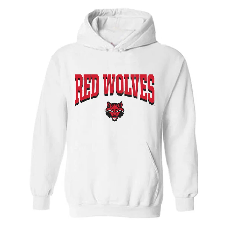 Arkansas State - NCAA Women's Soccer : Halle Reiter - Hooded Sweatshirt Hooded Sweatshirt Casual Wear Street Style Arkansas State - NCAA Women's Soccer : Halle Reiter - Hooded Sweatshirt Hooded Sweatshirt Casual Wear Street Style