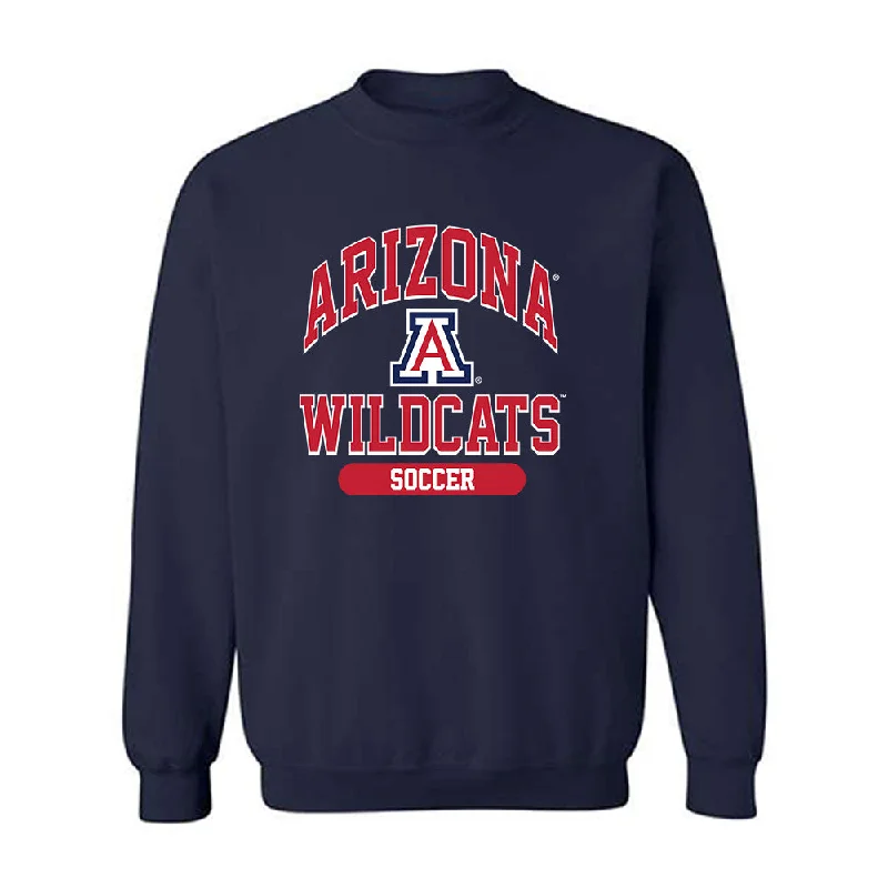 Arizona - NCAA Women's Soccer : Trinity Dorsey - Classic Shersey Crewneck Sweatshirt Hoodie with Typography Text Message Arizona - NCAA Women's Soccer : Trinity Dorsey - Classic Shersey Crewneck Sweatshirt Hoodie with Typography Text Message