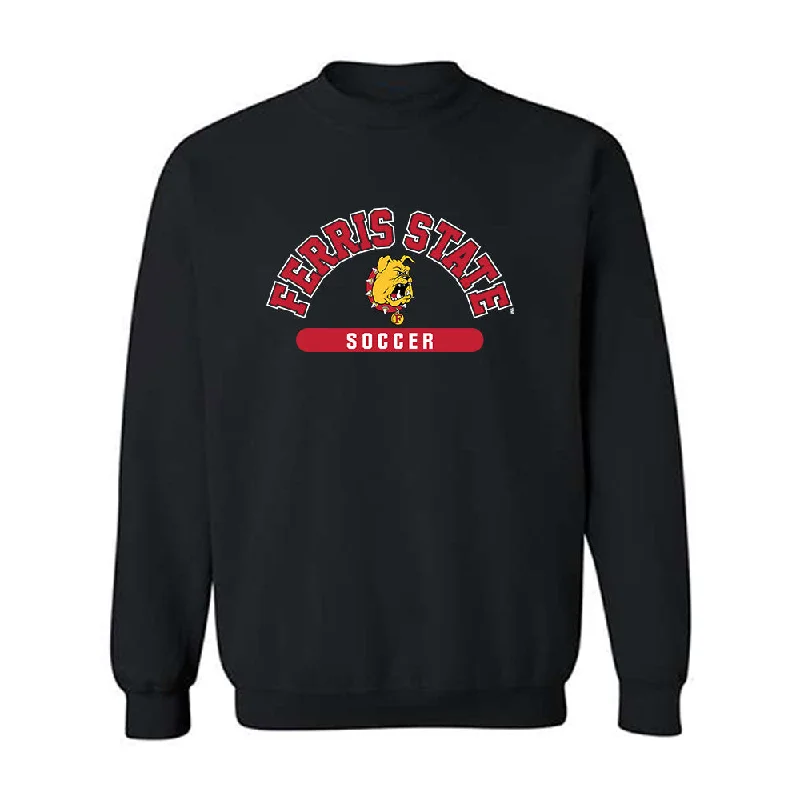 Ferris State - NCAA Women's Soccer : Haley Buckman - Classic Shersey Crewneck Sweatshirt Hoodie with Magnetic Closure Innovative Modern