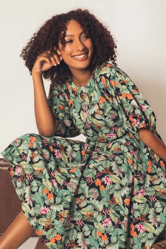 Luna Tropical Dress Tunics Favorite customer
