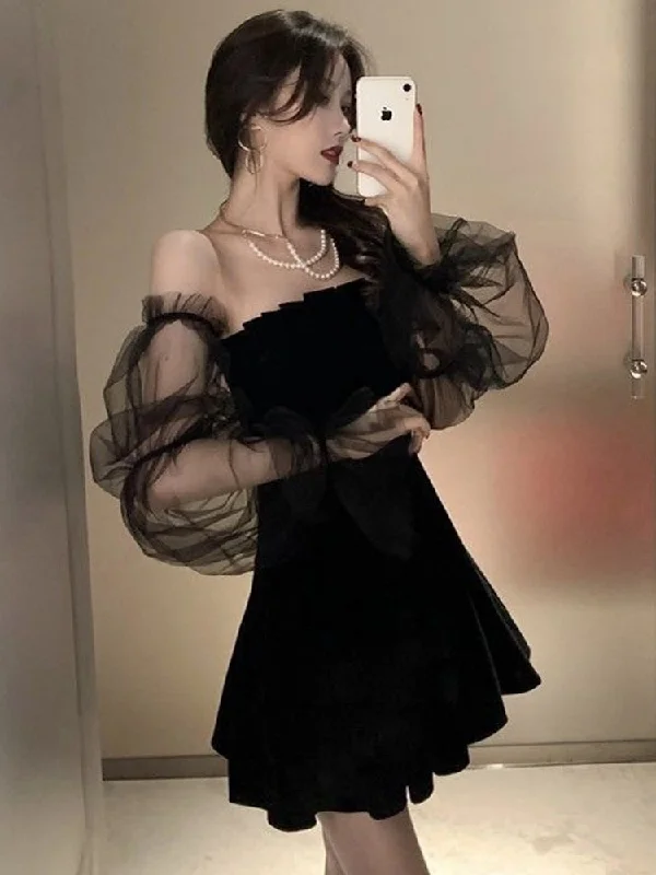 Wjczt Braise Off Shoulder Mini Dress Chic Tropical Mini Dress