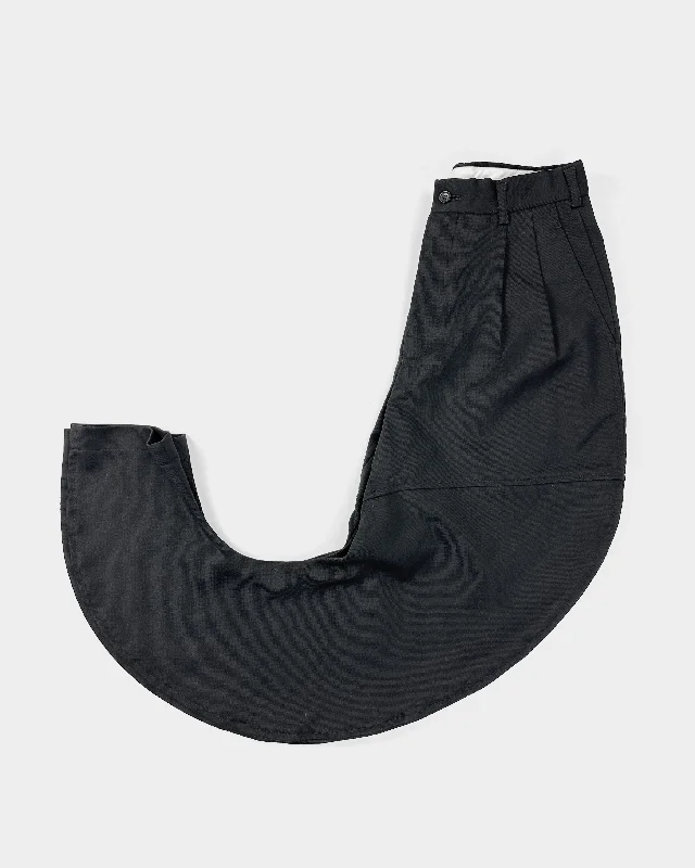 Comme Des Garçons Wool "Banana-Shape" Pants F/W 2010 Comfortable Denim Trousers