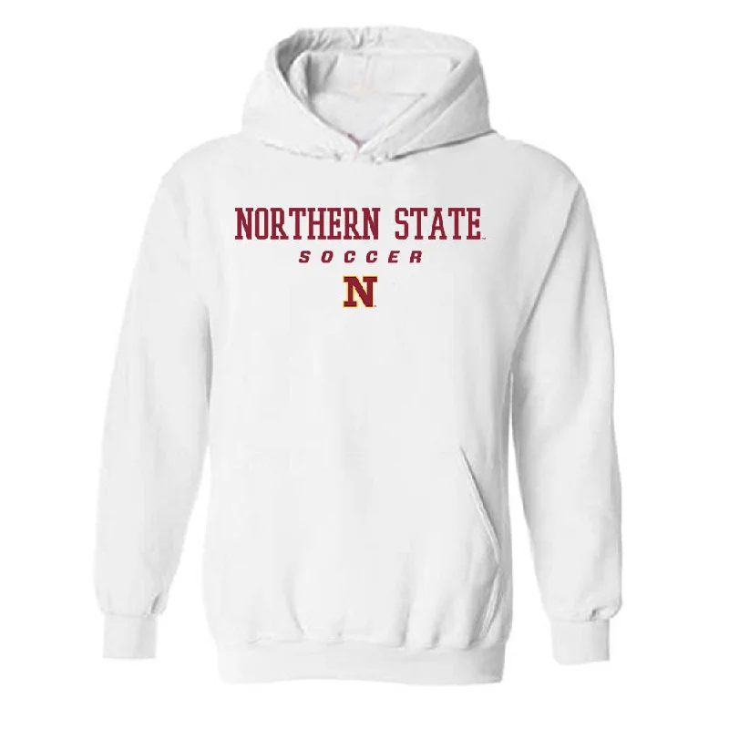 NSU - NCAA Women's Soccer : Abby Missman - Classic Shersey Hooded Sweatshirt Hoodie with Side Slits Relaxed Casual