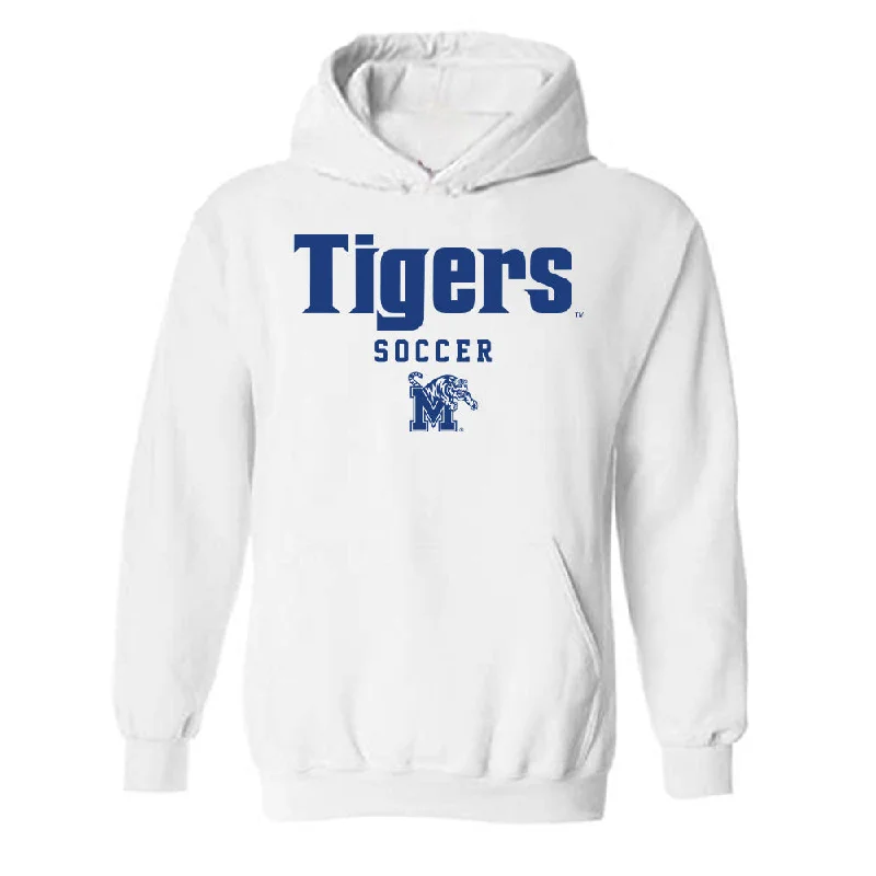 Memphis - NCAA Women's Soccer : Evelyn Mackay - Classic Shersey Hooded Sweatshirt Hoodie with Lining Warm Insulated Memphis - NCAA Women's Soccer : Evelyn Mackay - Classic Shersey Hooded Sweatshirt Hoodie with Lining Warm Insulated