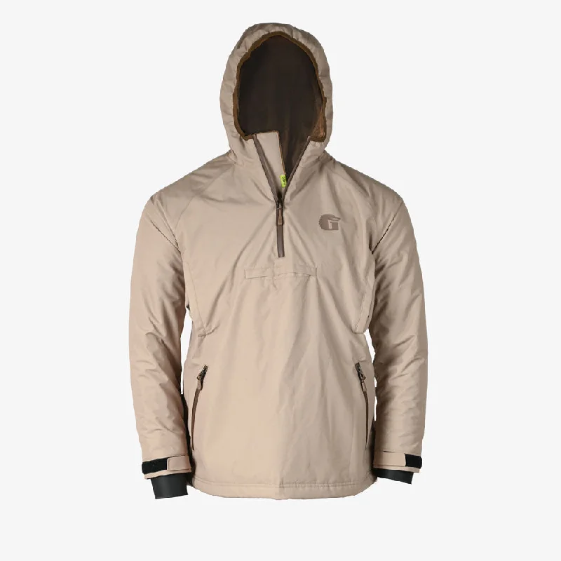 Gator Wader Waterproof 1/2 Zip Bog Hoodie | Womens - Cattail Hoodie with Metallic Shiny Futuristic Gator Wader Waterproof 1/2 Zip Bog Hoodie | Womens - Cattail Hoodie with Metallic Shiny Futuristic