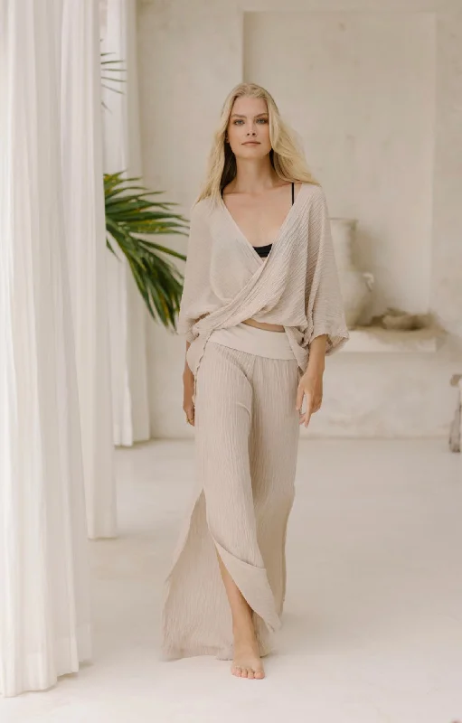 Natural Pants Slim-Fit Khaki Pants