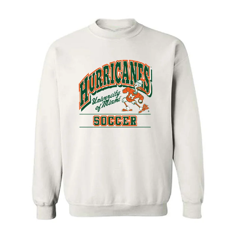 Miami - NCAA Women's Soccer : Zoe Shepherd - Classic Shersey Crewneck Sweatshirt Hoodie with Drop Shoulder Relaxed Streetwear Miami - NCAA Women's Soccer : Zoe Shepherd - Classic Shersey Crewneck Sweatshirt Hoodie with Drop Shoulder Relaxed Streetwear