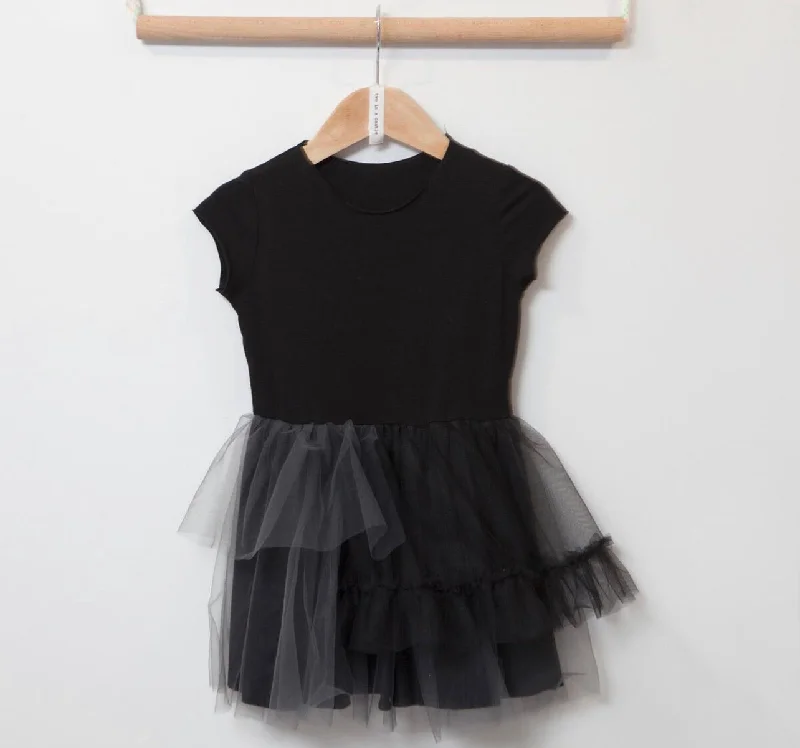 Tutu Dress T2196 Tunics Formal black