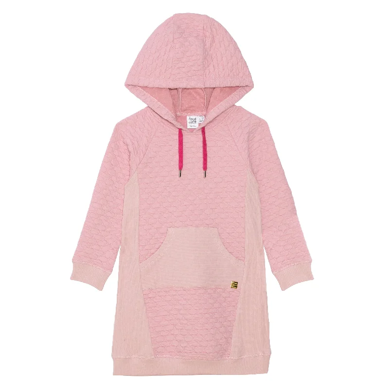 Pink Quilted Pocket Dress D20E95 Tunics Practical easy-care