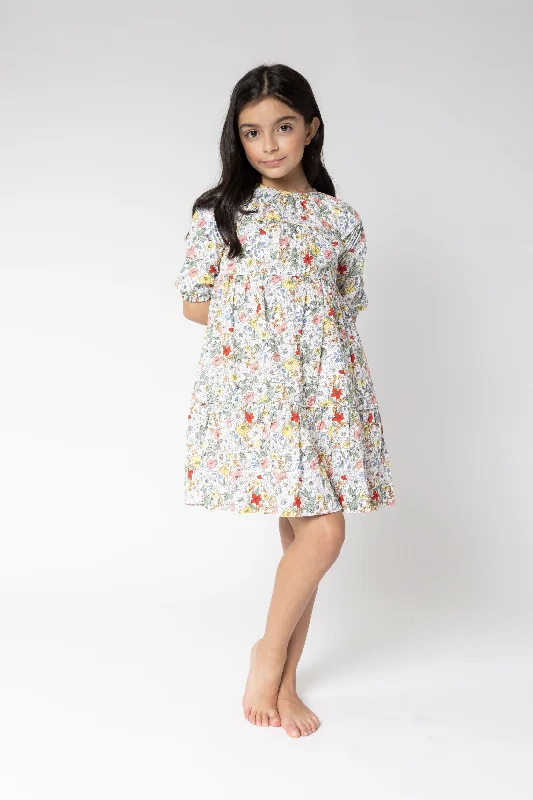 Liberty Print Dress FR23421-A Tunics Chic fashionable