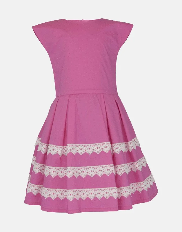 Cerise: Pink dress Tunics Summer linen