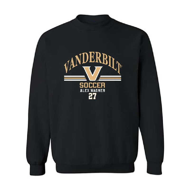 Vanderbilt - NCAA Women's Soccer : Alex Wagner - Classic Fashion Shersey Crewneck Sweatshirt Hoodie with Velcro Closure Adjustable Secure