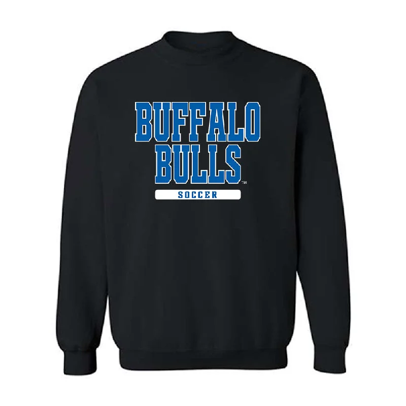 Buffalo - NCAA Women's Soccer : Lexie Thompson - Crewneck Sweatshirt Hoodie with Hem Embroidery Detailed Premium Buffalo - NCAA Women's Soccer : Lexie Thompson - Crewneck Sweatshirt Hoodie with Hem Embroidery Detailed Premium