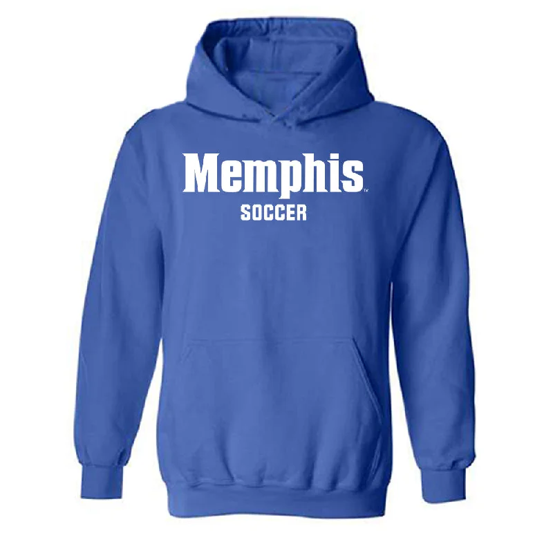 Memphis - NCAA Women's Soccer : Alexandra Mackay - Classic Fashion Shersey Hooded Sweatshirt Hoodie with Double Zipper Versatile Adjustable