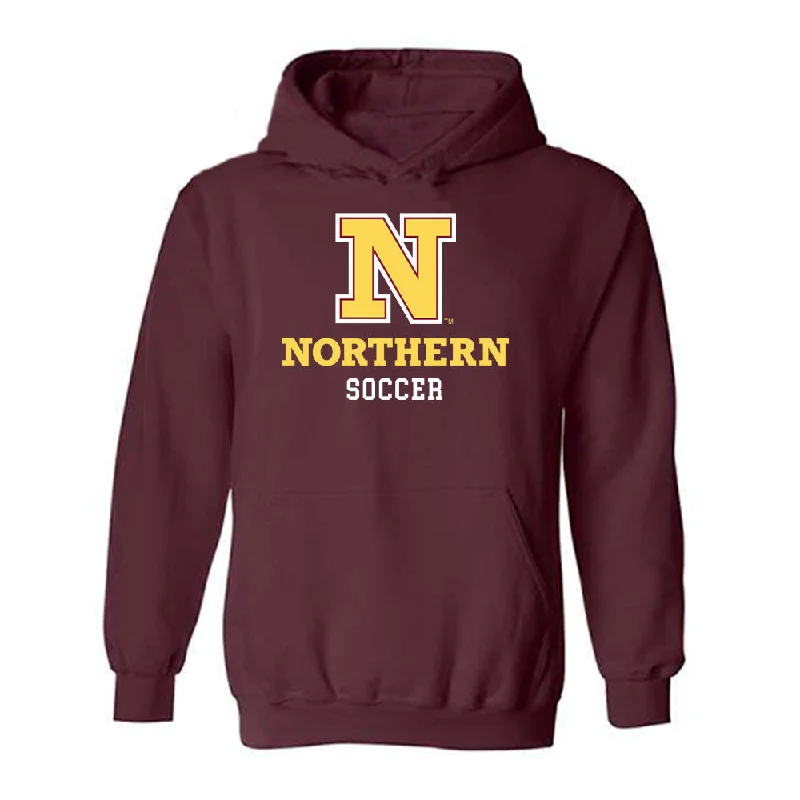 NSU - NCAA Women's Soccer : Kailyn Poppen - Hooded Sweatshirt Hoodie with Mesh Breathable Sporty NSU - NCAA Women's Soccer : Kailyn Poppen - Hooded Sweatshirt Hoodie with Mesh Breathable Sporty