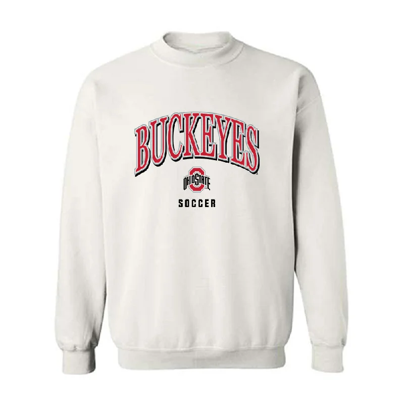 Ohio State - NCAA Women's Soccer : Molly Pritchard - Classic Shersey Crewneck Sweatshirt Hoodie with Magnetic Closure Innovative Modern Ohio State - NCAA Women's Soccer : Molly Pritchard - Classic Shersey Crewneck Sweatshirt Hoodie with Magnetic Closure Innovative Modern