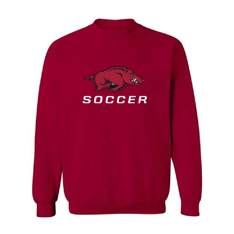 Arkansas - NCAA Women's Soccer : Jailyn Brownlee - Classic Shersey Crewneck Sweatshirt Hoodie with Earth Tones Natural Calm Arkansas - NCAA Women's Soccer : Jailyn Brownlee - Classic Shersey Crewneck Sweatshirt Hoodie with Earth Tones Natural Calm