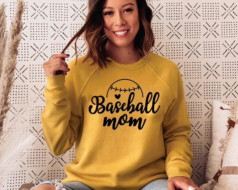 Baseball Mom Svg, Png Ai Eps Dxf, Baseball Cricut Cut Files, Silhouette, Baseball Mom Shirt Png, Design for Tumbler, Sweatshirt, Hoodie Hoodie with Ribbed Neckline Snug Warm