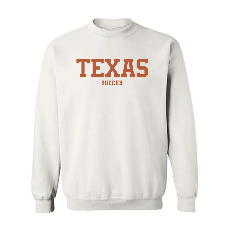 Texas - NCAA Women's Soccer : Lexi Missimo - Classic Shersey Crewneck Sweatshirt Hoodie with Drop Shoulder Relaxed Streetwear Texas - NCAA Women's Soccer : Lexi Missimo - Classic Shersey Crewneck Sweatshirt Hoodie with Drop Shoulder Relaxed Streetwear