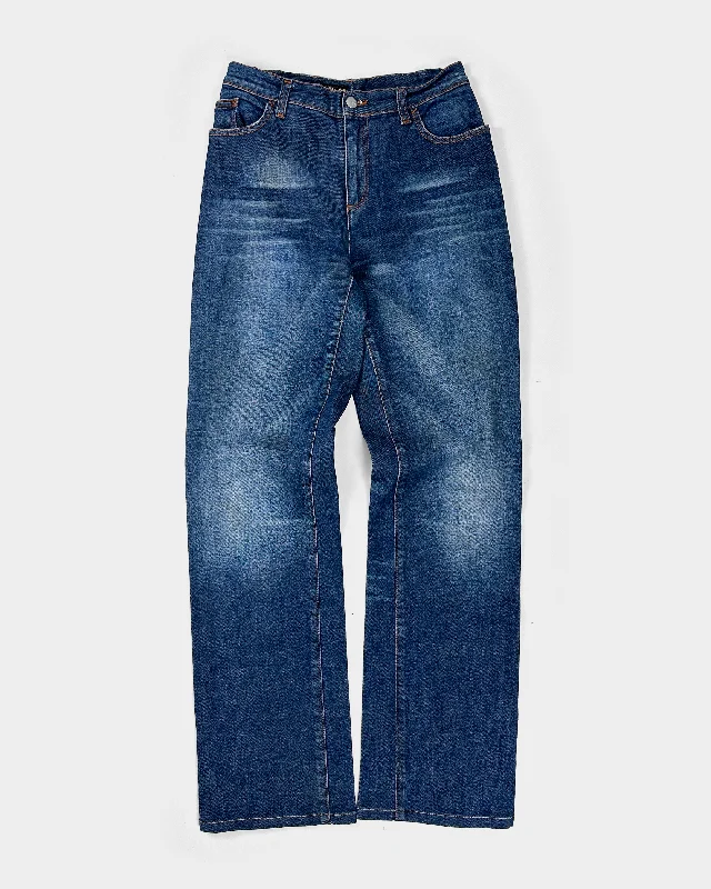 Jean Paul Gaultier "V Shape" Denim Pants 2000's Classic Stretch Pants