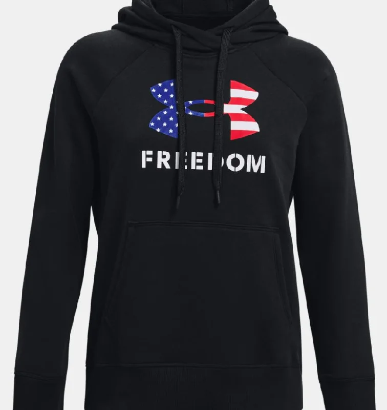 Under Armour Womens UA Freedom Rival Hoodie Sweatshirt Hoodie with Relaxed Fit Easy Casual Under Armour Womens UA Freedom Rival Hoodie Sweatshirt Hoodie with Relaxed Fit Easy Casual