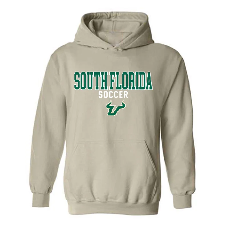 USF - NCAA Women's Soccer : Sydney Schwarz - Classic Shersey Hooded Sweatshirt Hoodie with Turtle Neck Cozy Winter