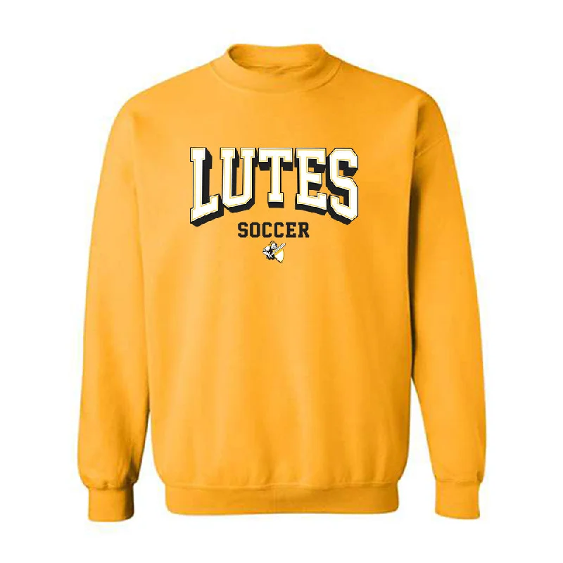 PLU - NCAA Women's Soccer : Kayden Hulquist - Classic Shersey Crewneck Sweatshirt Hoodie with Hem Applique Textured Unique PLU - NCAA Women's Soccer : Kayden Hulquist - Classic Shersey Crewneck Sweatshirt Hoodie with Hem Applique Textured Unique