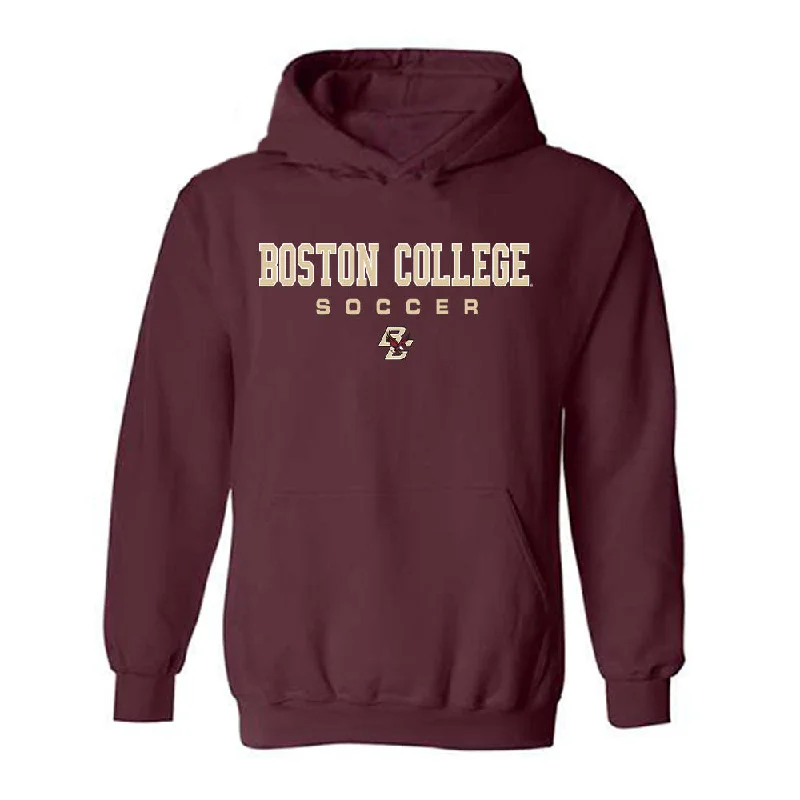 Boston College - NCAA Women's Soccer : Shea Boyle - Classic Shersey Hooded Sweatshirt Hoodie with Thumb Holes Functional Cozy Boston College - NCAA Women's Soccer : Shea Boyle - Classic Shersey Hooded Sweatshirt Hoodie with Thumb Holes Functional Cozy