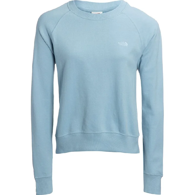 The North Face Camp Crew Sweatshirt - Women's Hoodie with Tie-Dye Psychedelic Retro