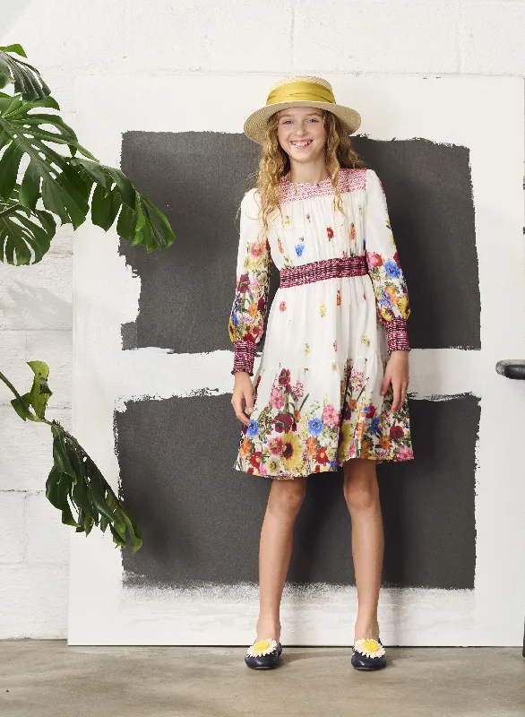 Floral Dress 1753 Tunics stripes playful