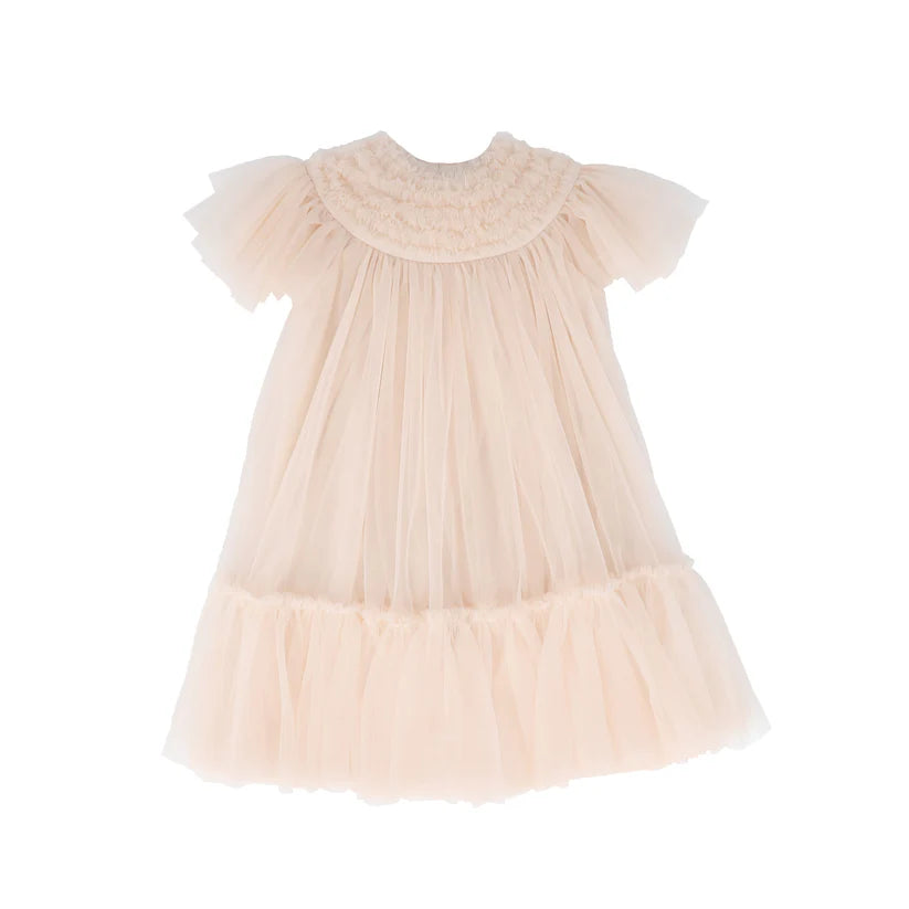 Carla Dress-Cream Tunics Lace romantic