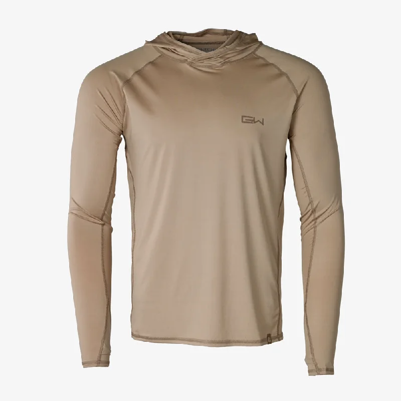 Gator Wader Performance Hoodie | Mens - Nomad Hoodie with Patch Decorative Personalized Gator Wader Performance Hoodie | Mens - Nomad Hoodie with Patch Decorative Personalized