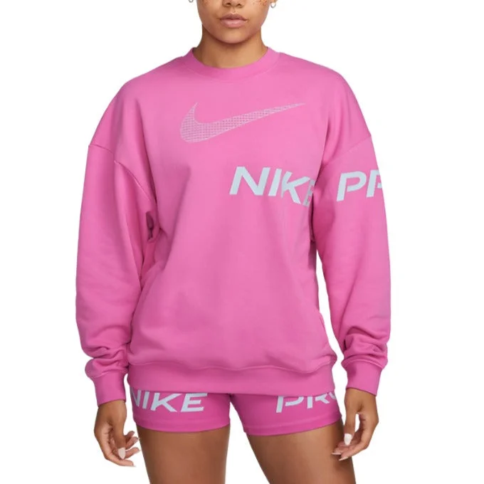 Nike Womens Dri-FIT French Terry Graphic Crew Neck Sweatshirt Hoodie with Button Classic Timeless Nike Womens Dri-FIT French Terry Graphic Crew Neck Sweatshirt Hoodie with Button Classic Timeless