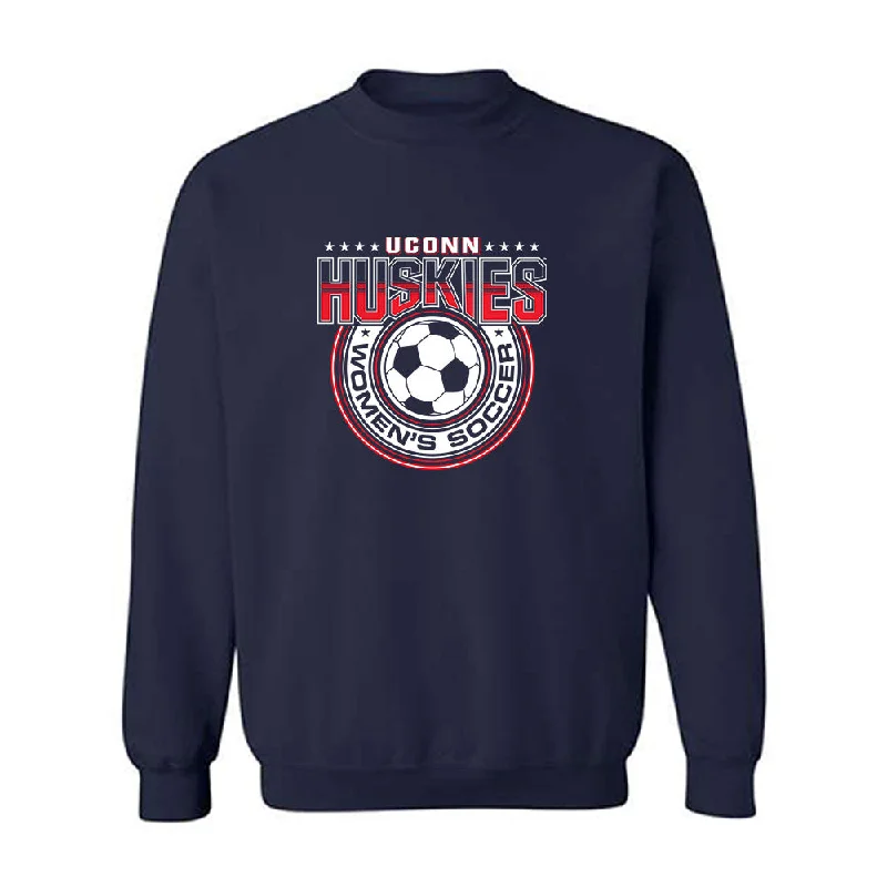 UConn - NCAA Women's Soccer : Lucy Cappadona Sweatshirt Hoodie with Drop Shoulder Relaxed Streetwear
