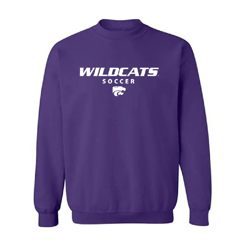 Kansas State - NCAA Women's Soccer : Jazmin Brown - Crewneck Sweatshirt Hoodie with Longline Fit Extended Stylish Kansas State - NCAA Women's Soccer : Jazmin Brown - Crewneck Sweatshirt Hoodie with Longline Fit Extended Stylish