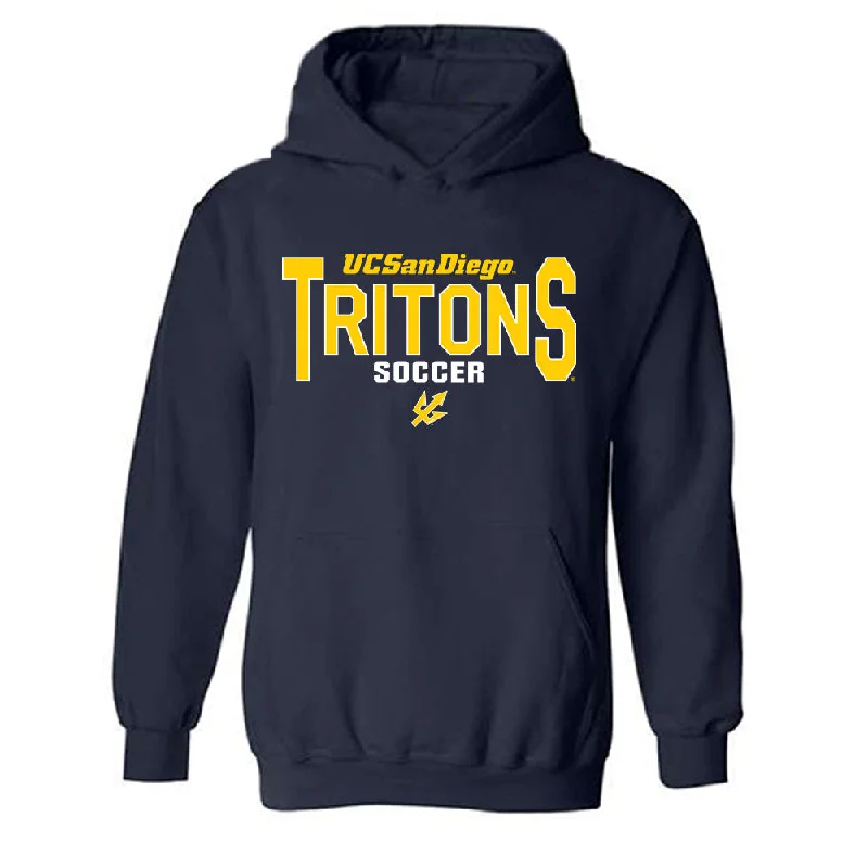 UCSD - NCAA Women's Soccer : Lana Gilligan - Classic Shersey Hooded Sweatshirt Hoodie with Embroidery Detailed Premium UCSD - NCAA Women's Soccer : Lana Gilligan - Classic Shersey Hooded Sweatshirt Hoodie with Embroidery Detailed Premium
