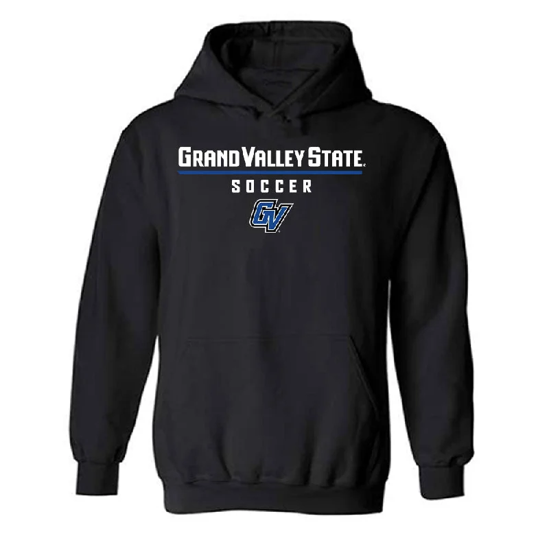 Grand Valley - NCAA Women's Soccer : Alex Williams - Hooded Sweatshirt Classic Shersey Hoodie with Slim Fit Tailored Modern