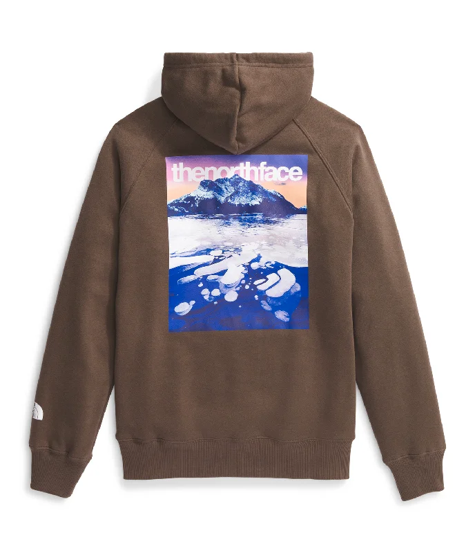 The North Face Womens Suspended Hoodie Sweatshirt Hoodie with Hem Frayed Vintage Worn