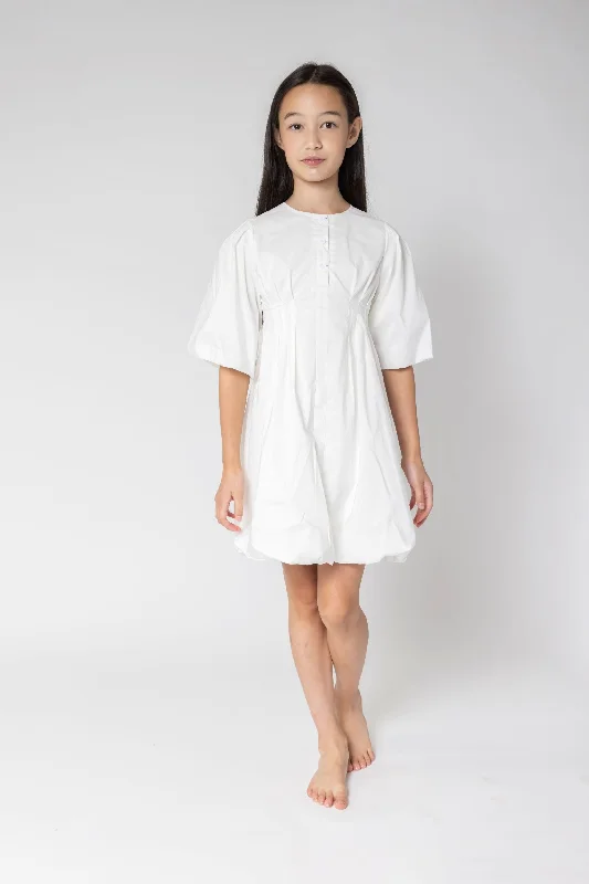 Bubble Dress FR23163-A Tunics Practical easy-care