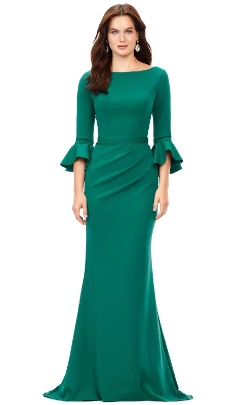 Ashley Lauren 11325 - Bateau Neck Dress Tunics Bestseller popular
