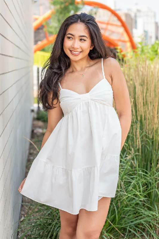 Believe Me Mini Dress Comfortable One-Shoulder Mini Dress