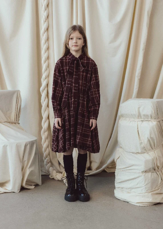 KACEY DRESS-Iron Oxide Square Tunics Stylish elegant