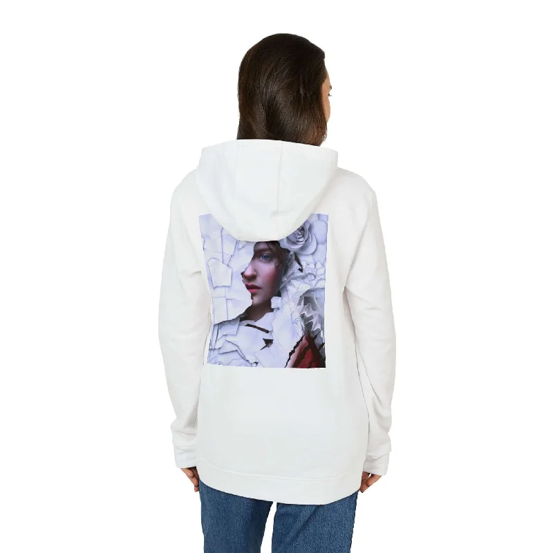 adidas® Unisex Fleece Hoodie Hoodie with Tie-Dye Psychedelic Retro