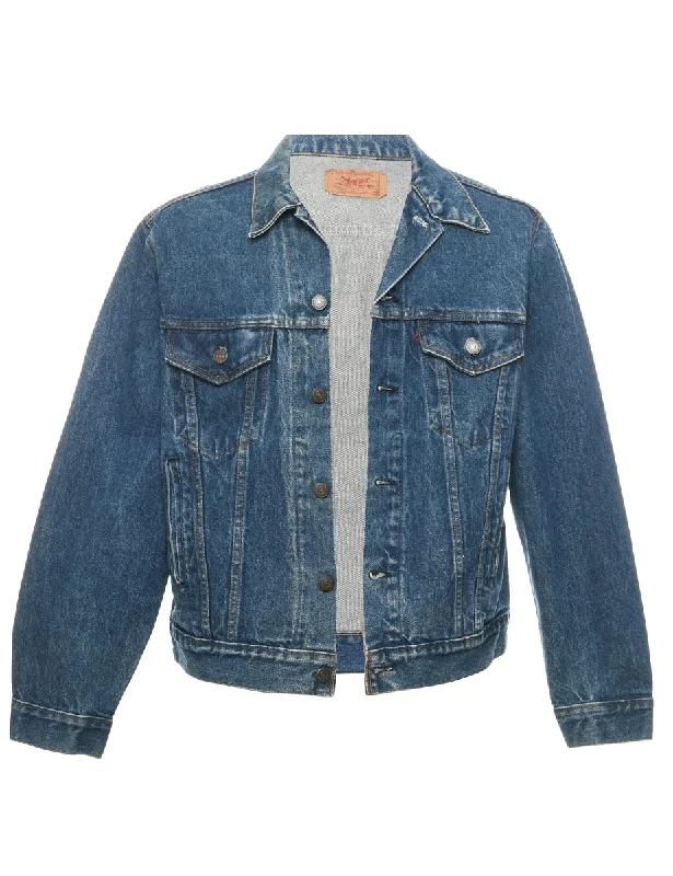 Levi's Denim Jacket - L Fleece Jacket Down Jacket Feather Jacket