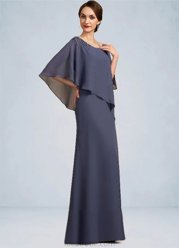 Ruby A-Line Scoop Neck Floor-Length Chiffon Mother of the Bride Dress With Beading STK126P0014793 Ruby A-Line Scoop Neck Floor-Length Chiffon Mother of the Bride Dress With Beading STK126P0014793